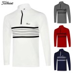 titleist 골프 4종 남성 기능성 긴팔 카라 티셔츠