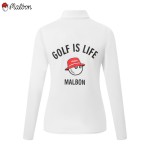 malbon 2종 여성 골프 긴팔 카라티셔츠