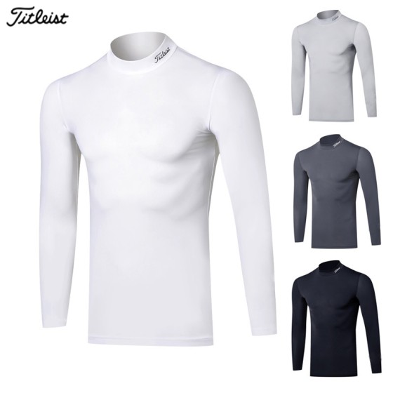 titleist 골프 4종 남성 기능성 반팔 카라 티셔츠