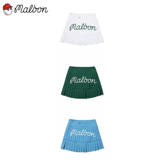 malbon 3종 여성 골프 치마
