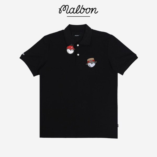 malbon 골프 남성 반팔 카라티셔츠