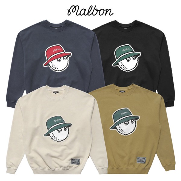 malbon 골프 4종 남녀공용 맨투맨티셔츠