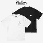 malbon 골프 2종 남녀공용 반팔 티셔츠