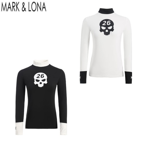 MARK&LONA 마크앤로나 2종 여성 폴라 긴팔 티셔츠