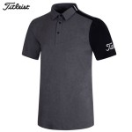 titleist 타이틀리스트 5종 남성 투톤 카라 티셔츠