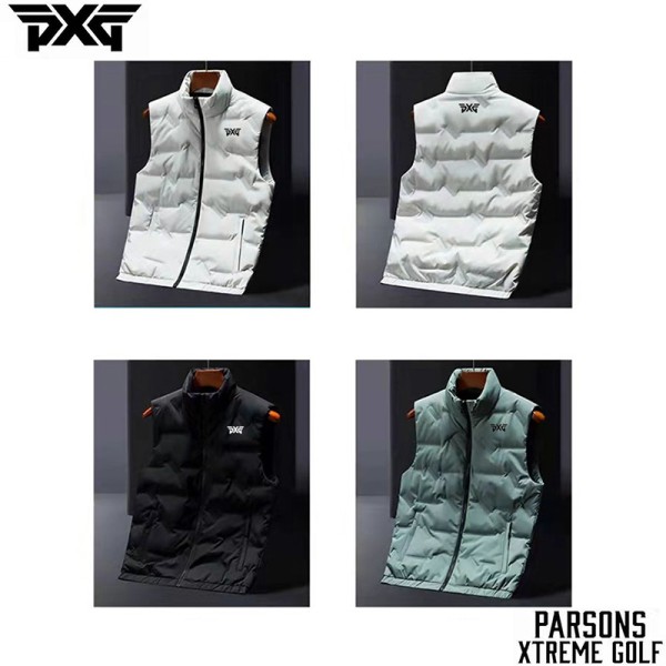 PXG 3종 남성 골프 패딩 조끼