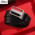 titleist 3종 골프 가죽 벨트