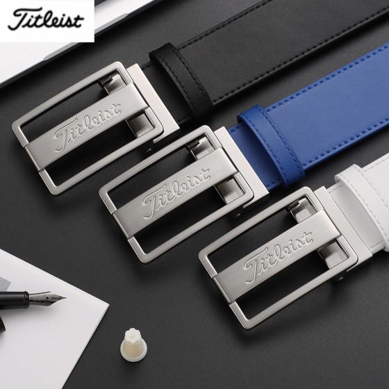 titleist 3종 골프 가죽 벨트