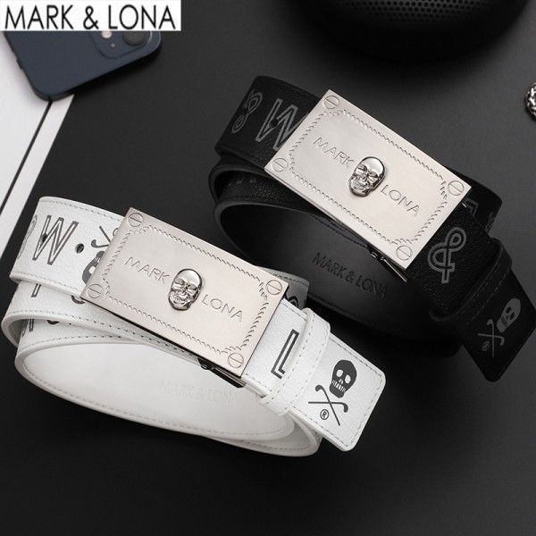 MARK&LONA 2종 골프 가죽 벨트