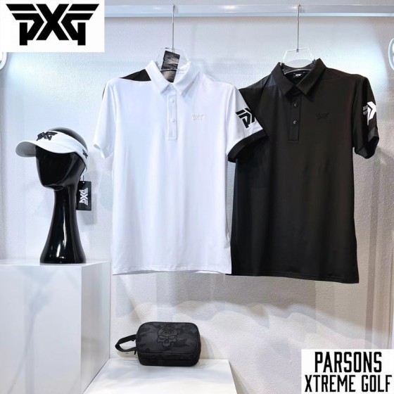 PXG 2종 남성 골프 반팔 카라 티셔츠