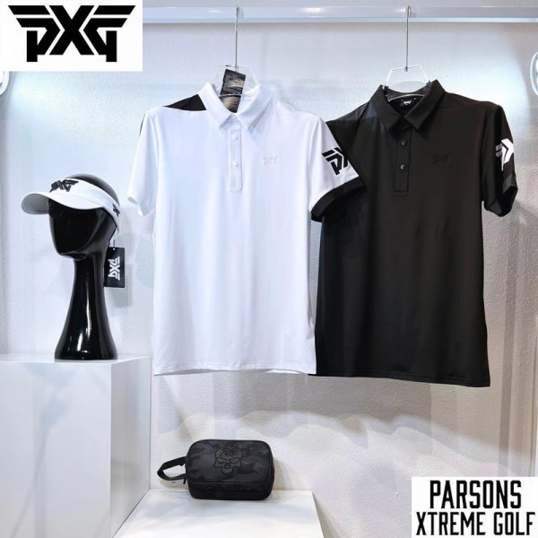 PXG 2종 남성 골프 반팔 카라 티셔츠