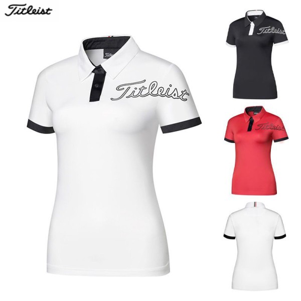 Titleist 3종 여성 골프 반팔 카라티셔츠